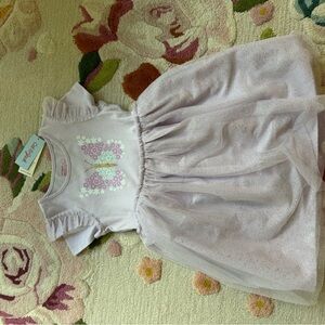 New with tag, cat and jack butterfly dress - size 8